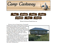 Tablet Screenshot of campcastaway.com